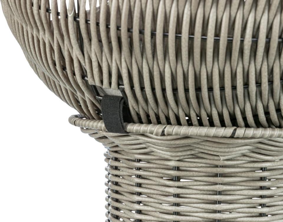 Amalia kattehule polyrattan rund