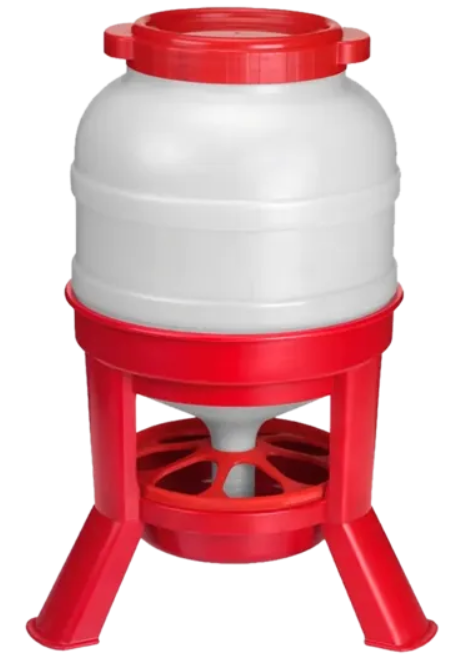 Foderautomat med 3 ben