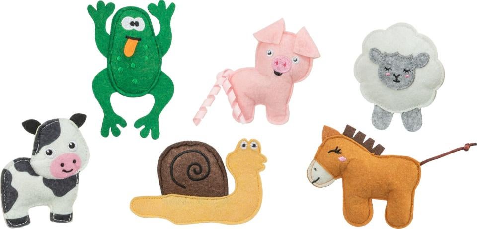 Bondegårdsdyr filt katteurt 