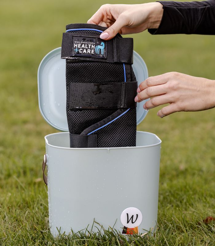 Health + Care Køle gamacher 2 stk