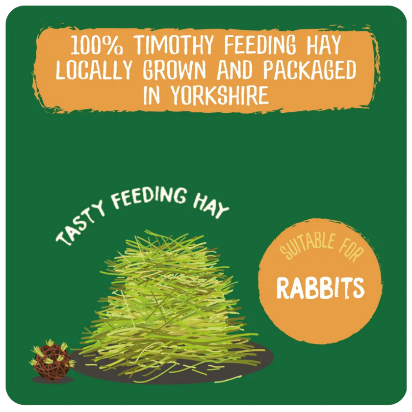 Hay Dried Fresh Grass 1 kg