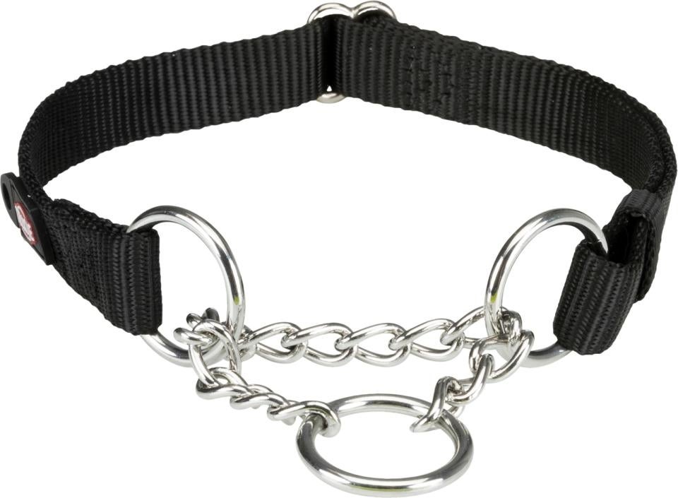 Trixie Premium semi-choke L-XL: 45-70 cm/25 mm black