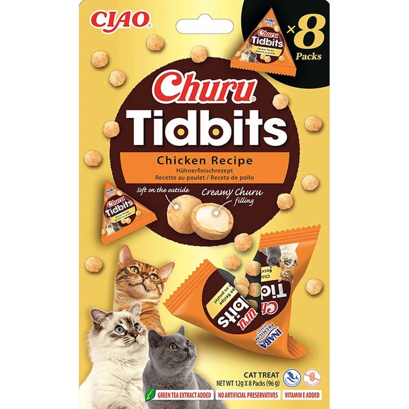 Churu Cat Tidbits Kylling 8 stk.