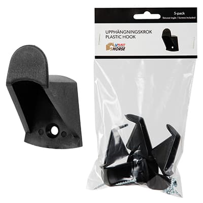 Ophængskrog plast lille 5 stk. 