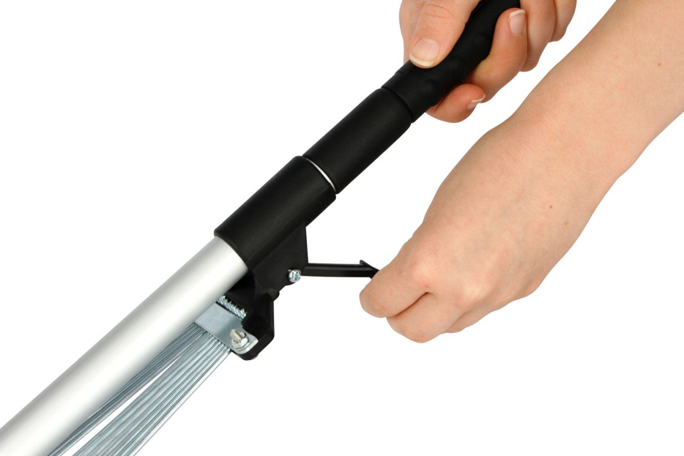 Kerbl Gødningsskraber Justerbar teleskophåndtag