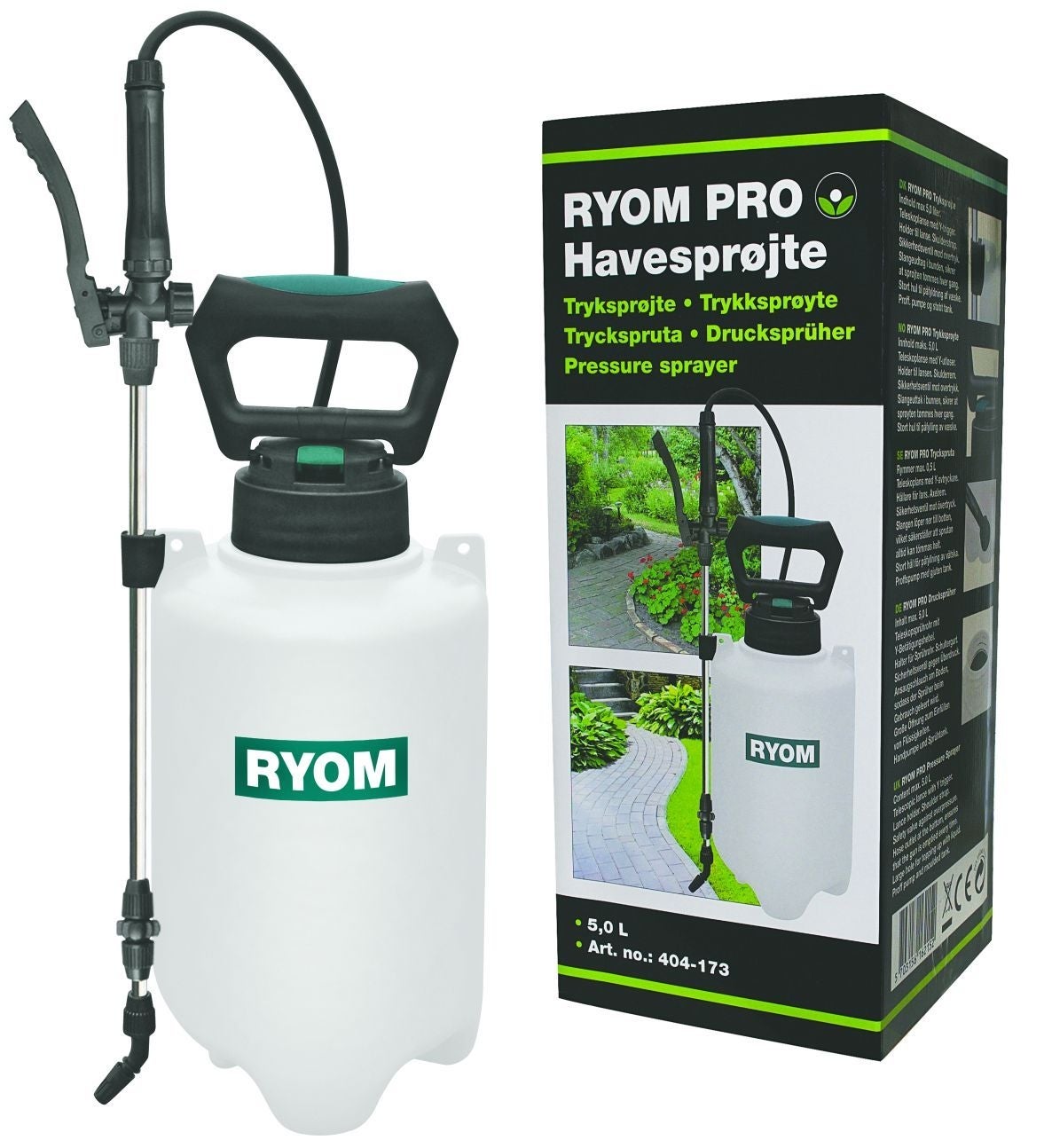 Tryksprøjte pro 5 liter