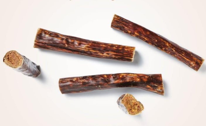 Fyldt strube med okse