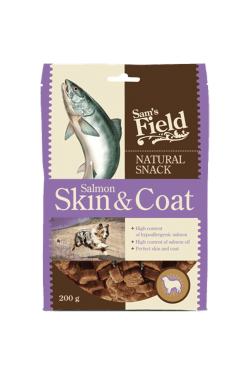Natural Snack Salmon Skin & Coat 200 gram