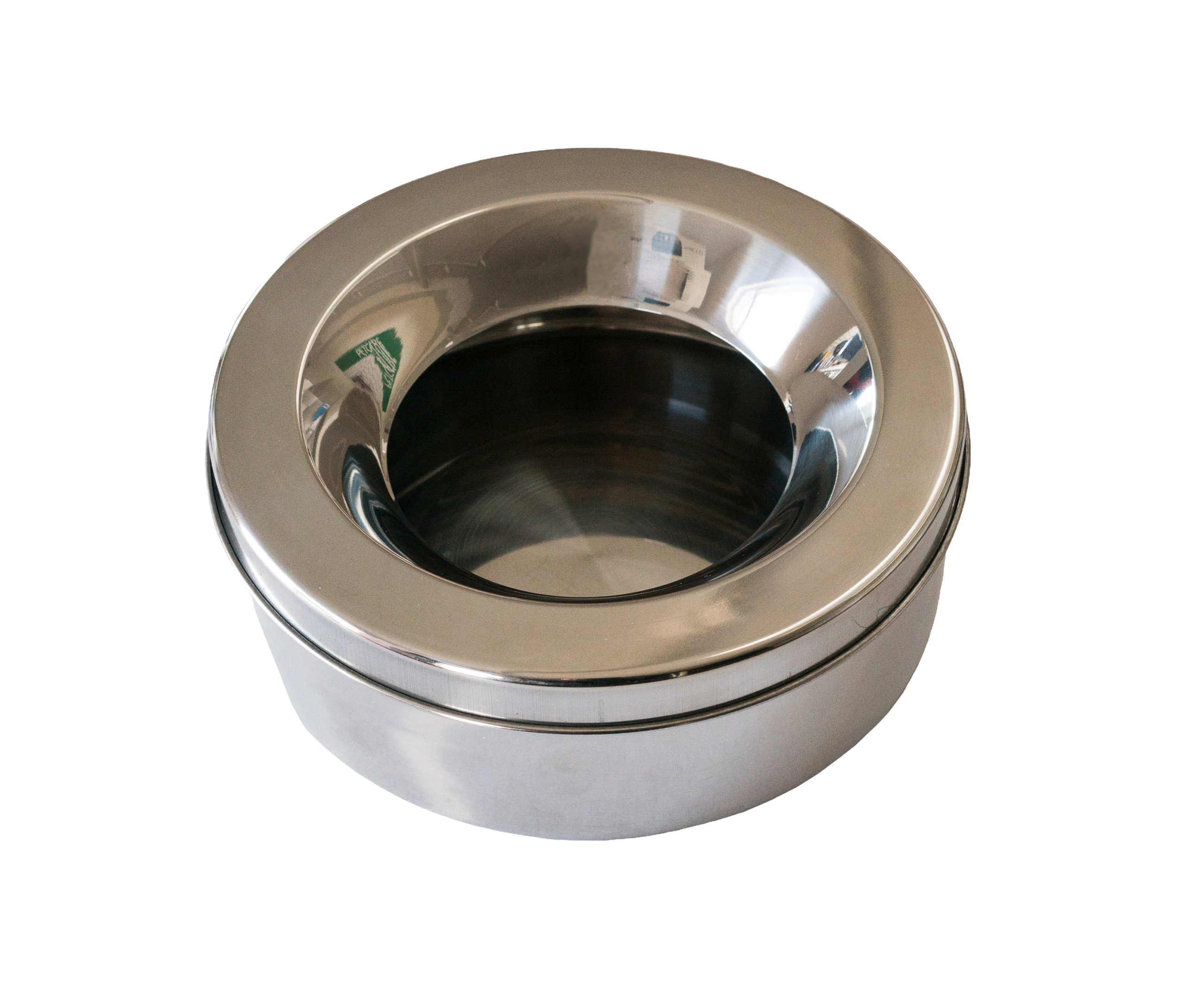 Non-splash bowl metal