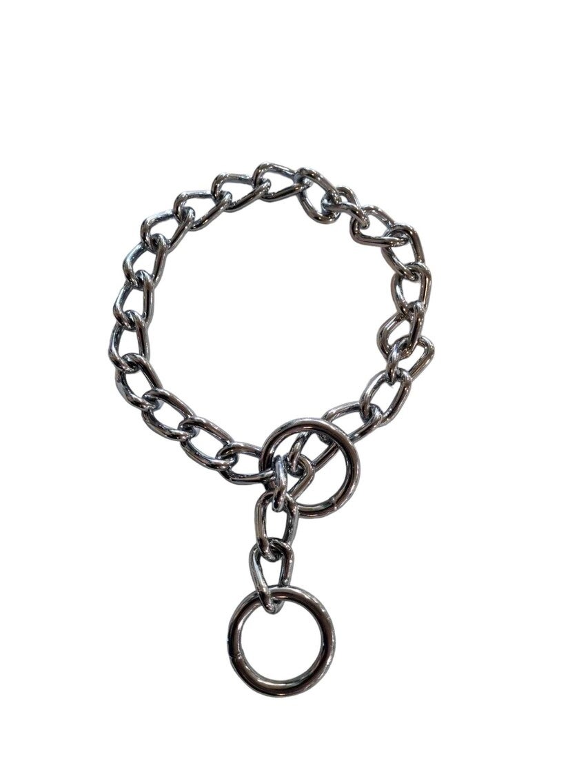 HS kædehalsbånd 4 mm krom