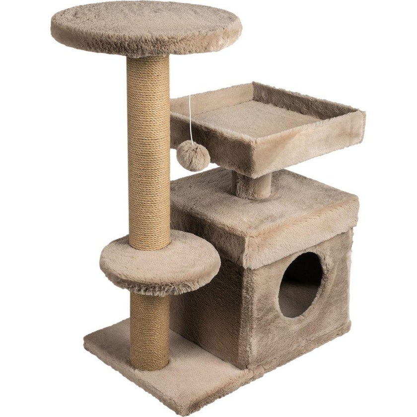 Kradsetræ m. platform og hule 72 x 39 x 80 cm