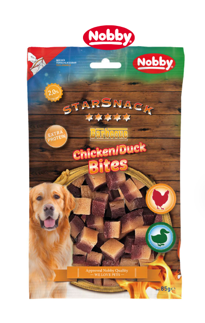 StarSnack chicken/duck bites 85 gram