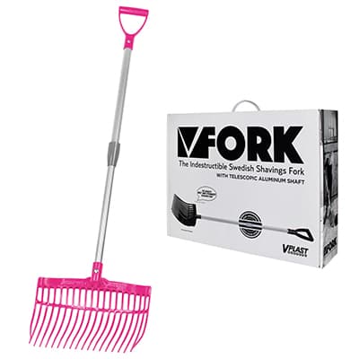 Spångreb med teleskopskaft i box