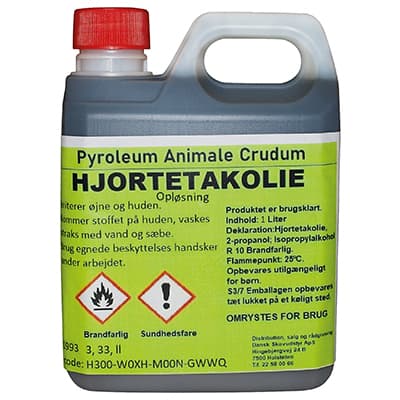 Hjortetaksolie 1 liter