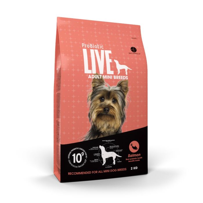 Live prøvebæger hund mini breed laks