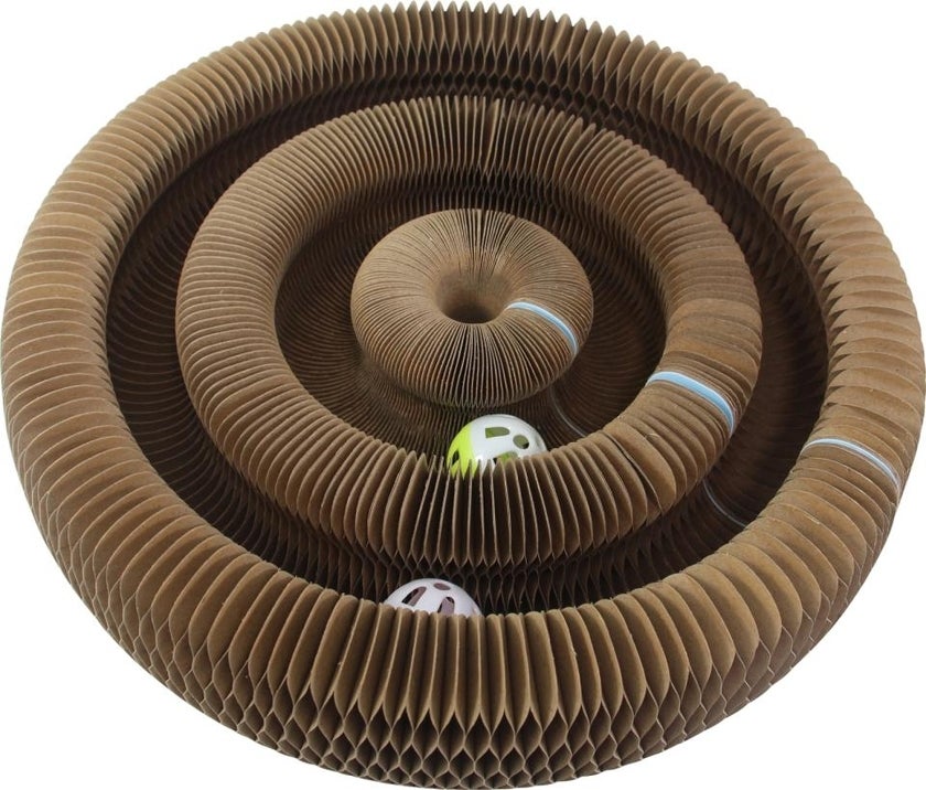 Pap kradsetræ  m. katteurt og bold