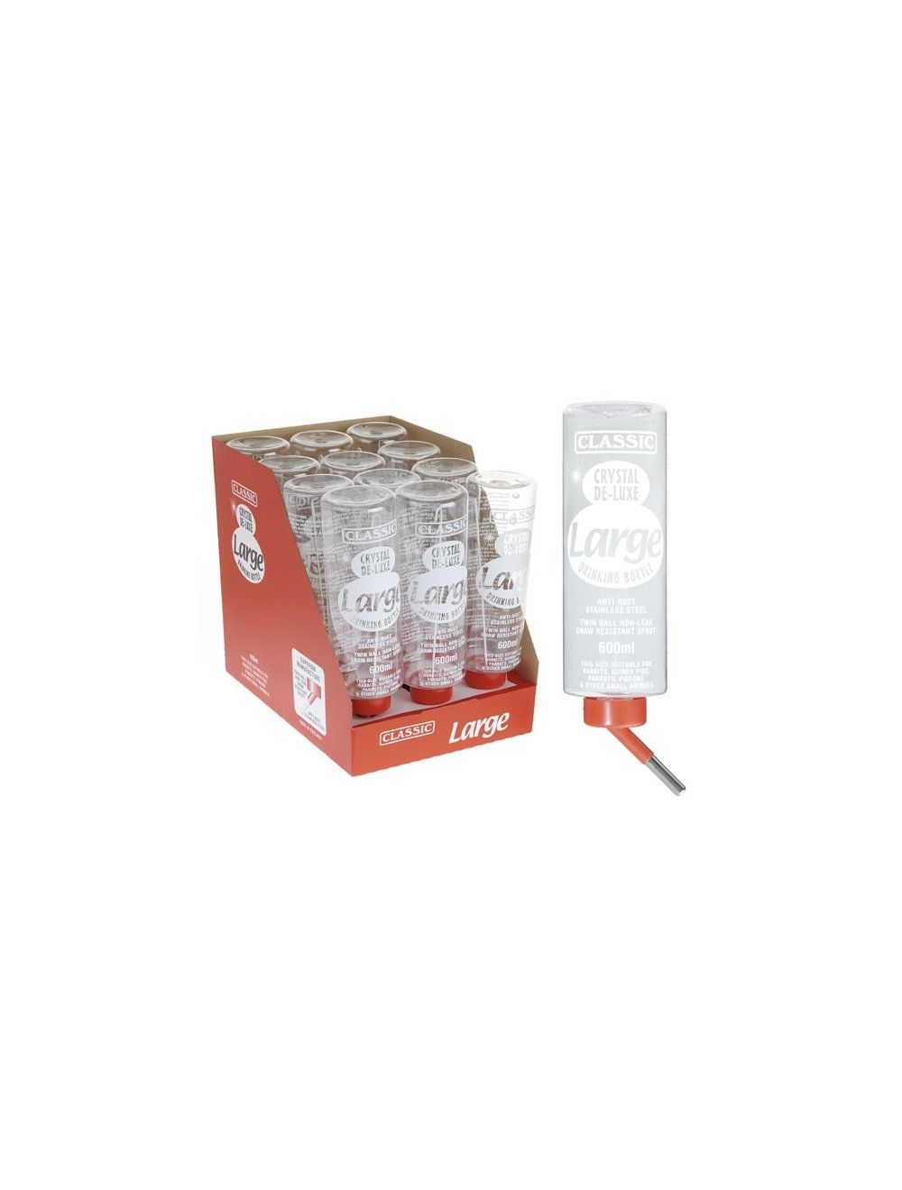 Drikkeflaske classic 600 ml