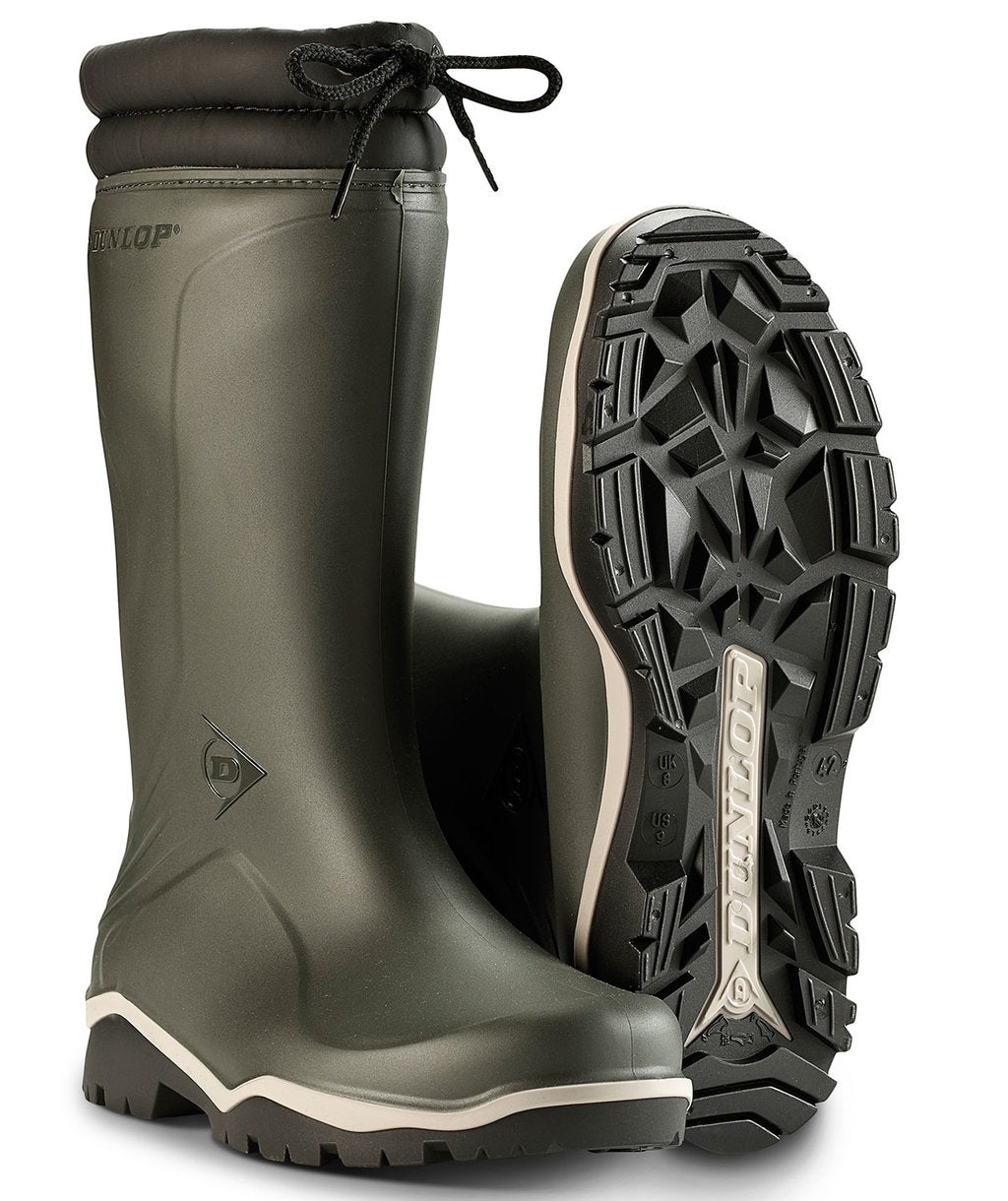 DUNLOP Blizzard Fóret vinterstøvle af PVC 486061 - Grøn / 39 | Gummistøvler | Gummistøvler | Vinter