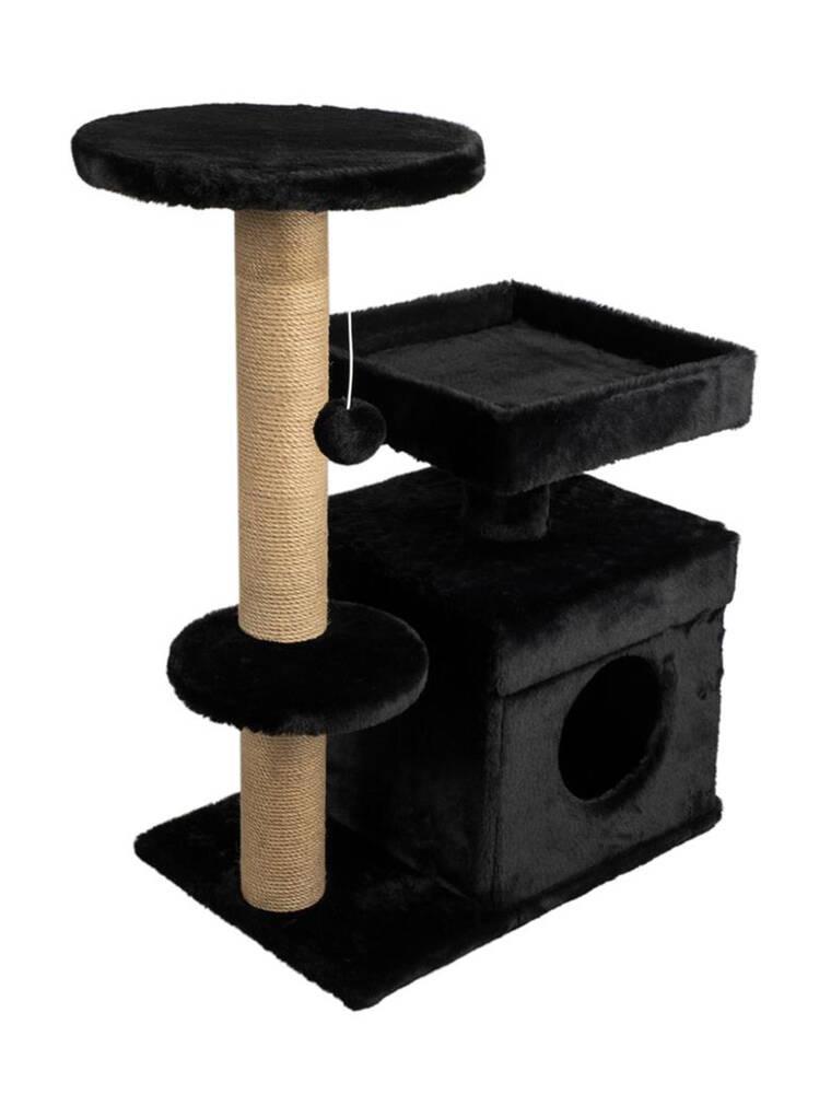 Kradsetræ m. platform og hule 72 x 39 x 80 cm