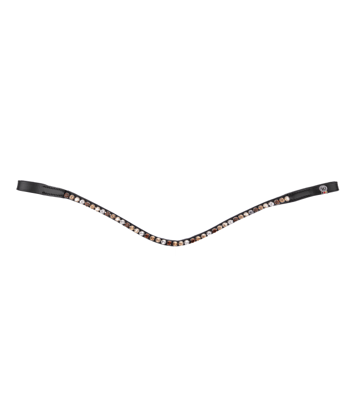 Pandebånd sort X-line glam 