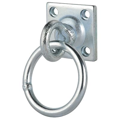 Vægbeslag med drejbar ring galvaniseret