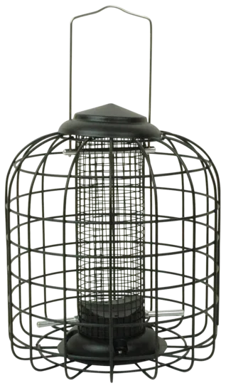 Foderautomat nødder med gitter 22 cm