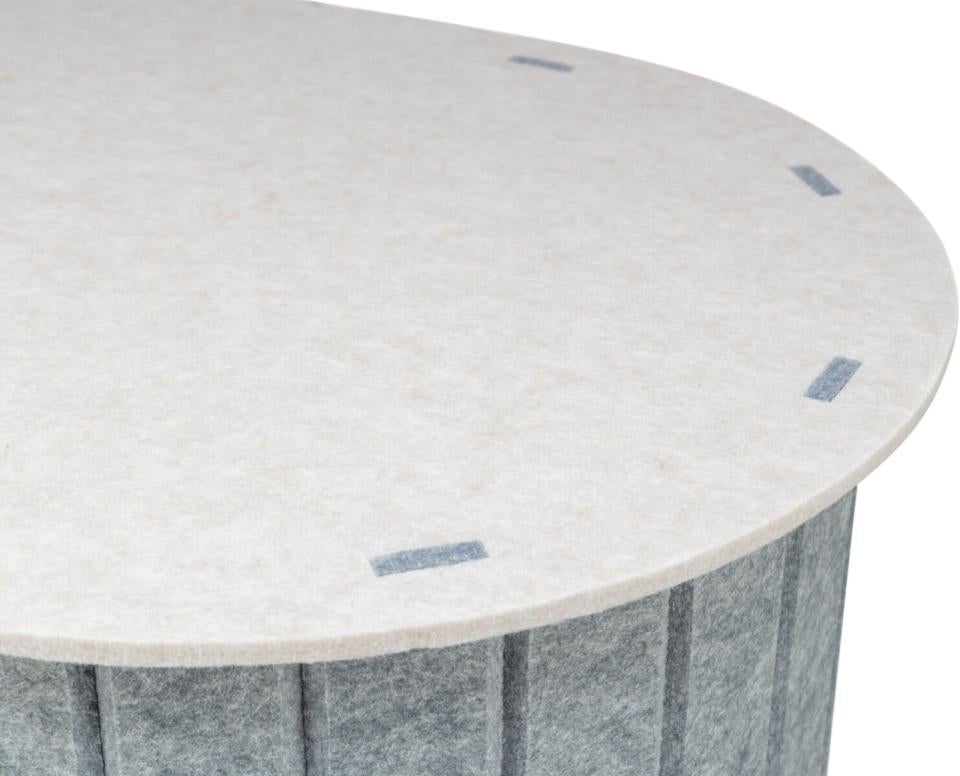 Mare filt ovel kattehule med 2 etager