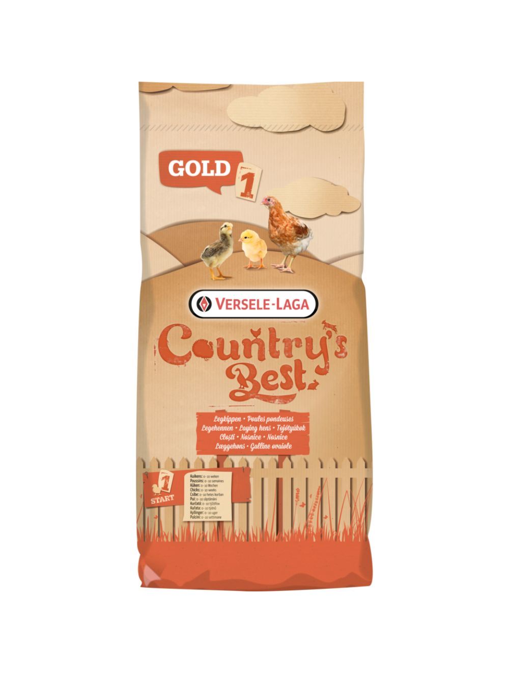 Gold 1 crumble startfoder 20 kg