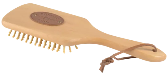 Man & halebørste