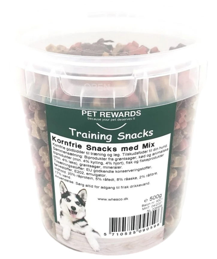 Kornfri snacks 500 gram