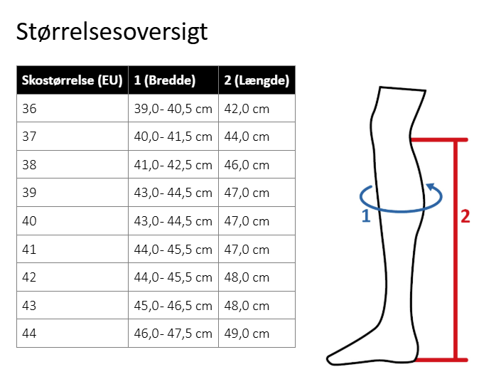 Ridestøvle Trinity standard længde/ekstra bredde