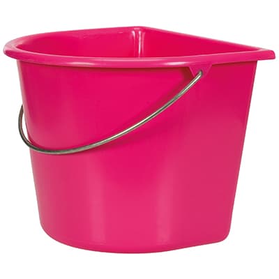 Spand fødevaregodkendt med flad side 15 liter