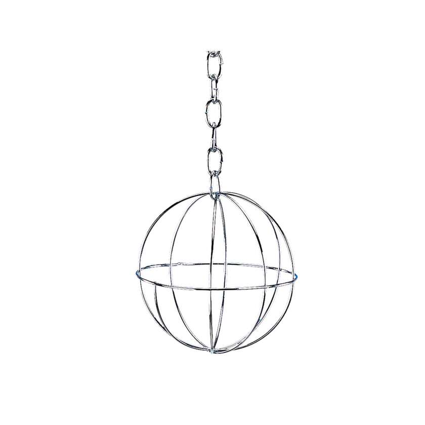 Gnaver foderbold metal 8 cm