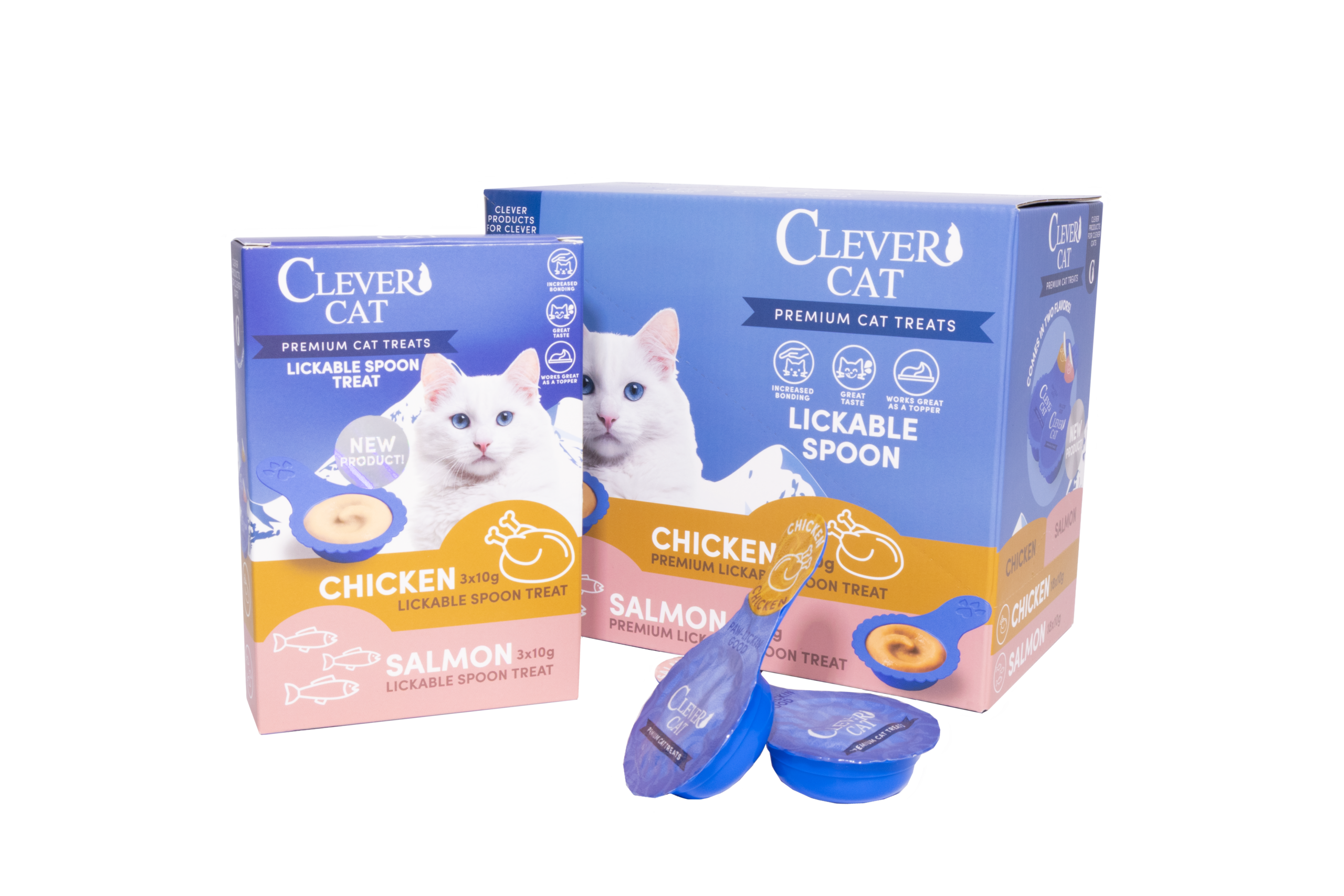 Lickable Spoon 6-pack Chicken/Salmon