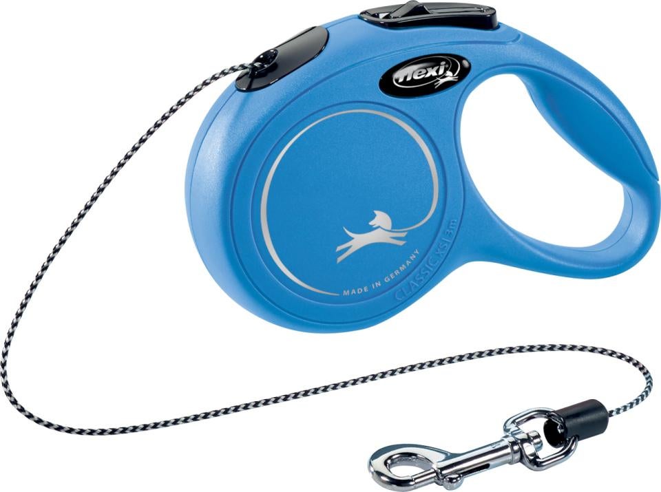 Flexi New CLASSIC M Leash 5 m blue