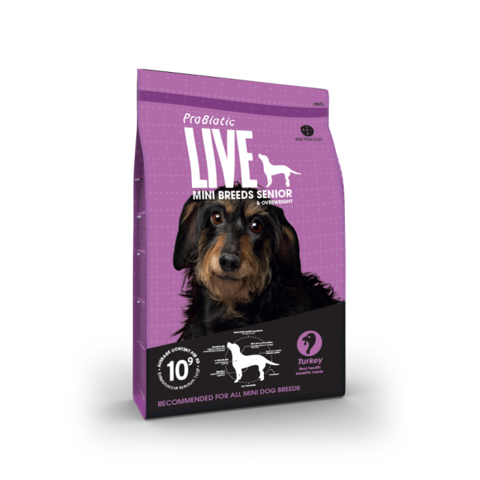 Prøvebæger hund mini breed senior