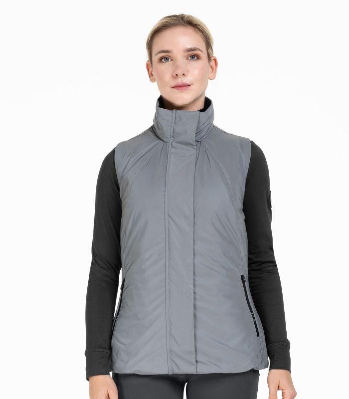 Reflekterende vest grå 