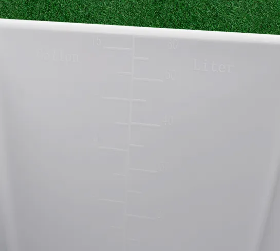 Drikkekar frostfrit rektangulær 60 liter