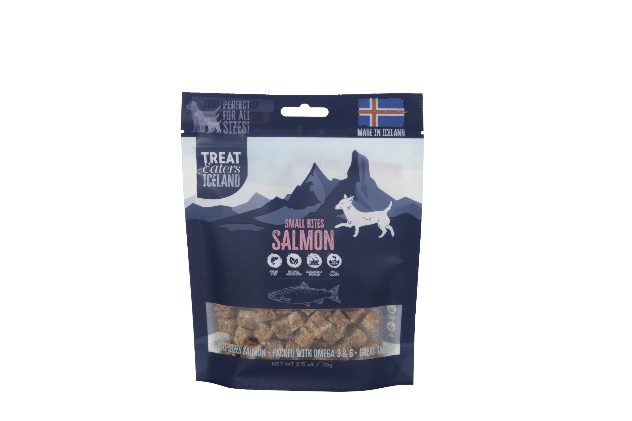 Small Bites Salmon Iceland 70 gram