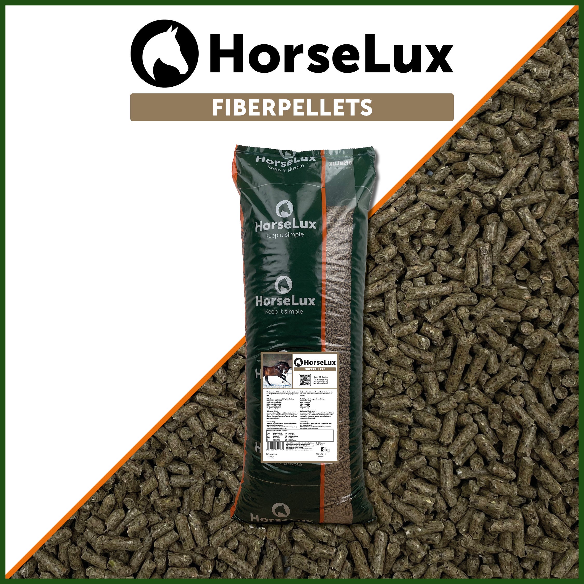 Fiber pellets 15 kg