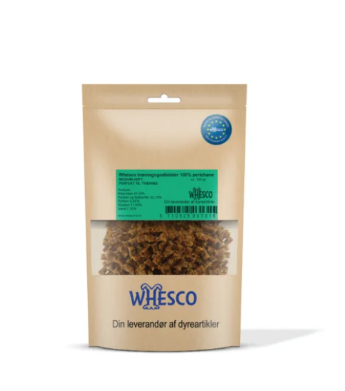 Træningsbider medium-soft perlehøne 100 gram