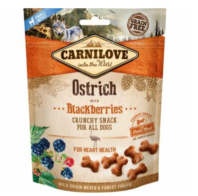 Crunchy Snack Ostrich 200 gram