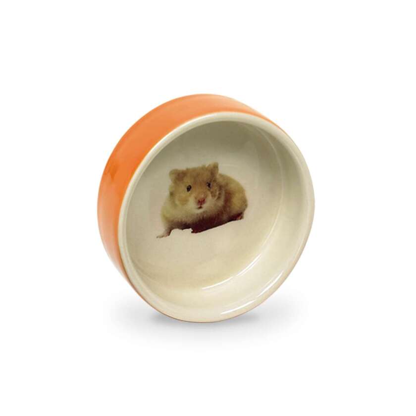 Hamster skål keramik