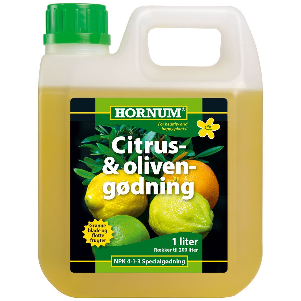 Citrus- & olivengødning 1 liter