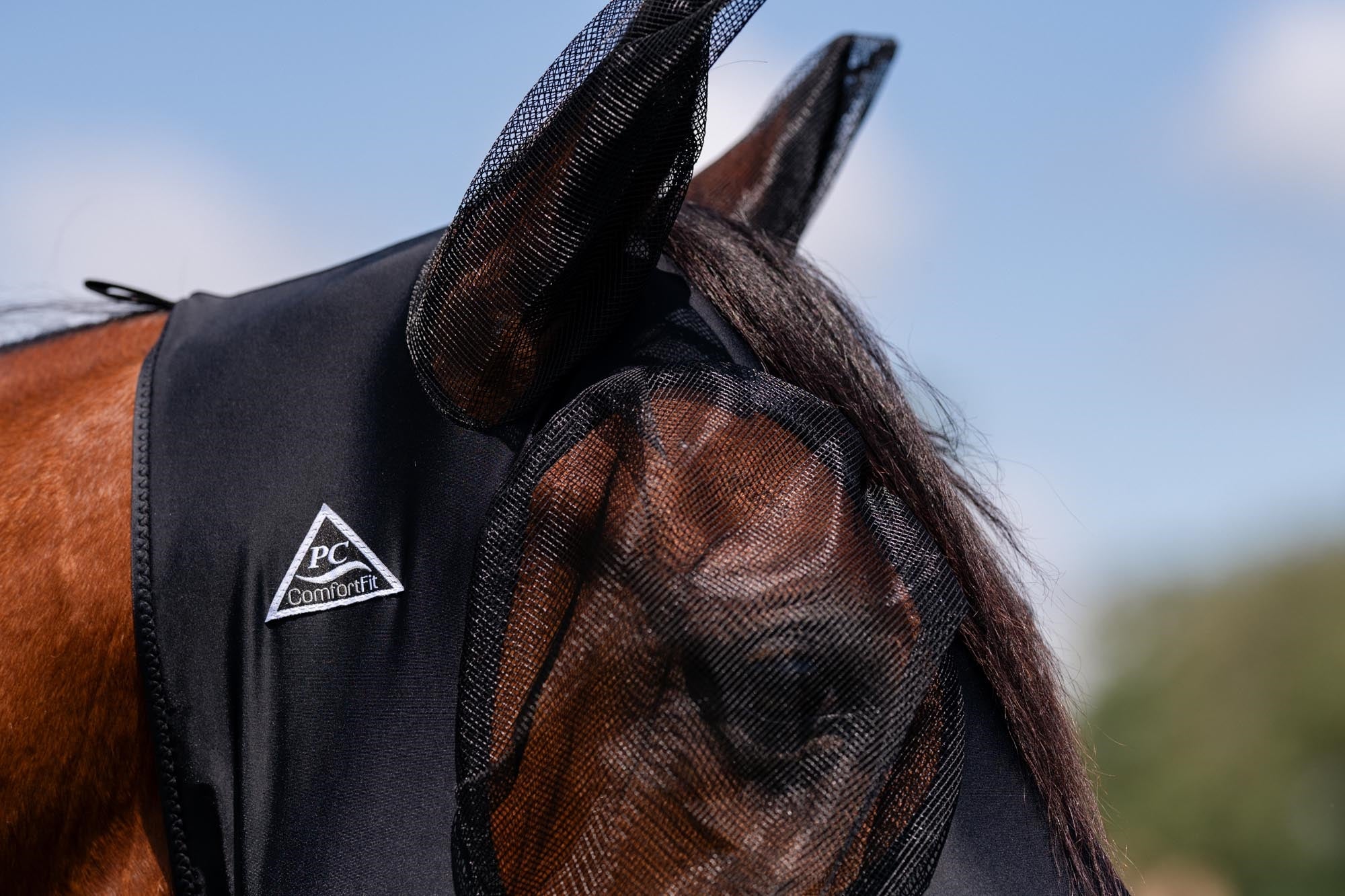 Comfort fit fluemaske