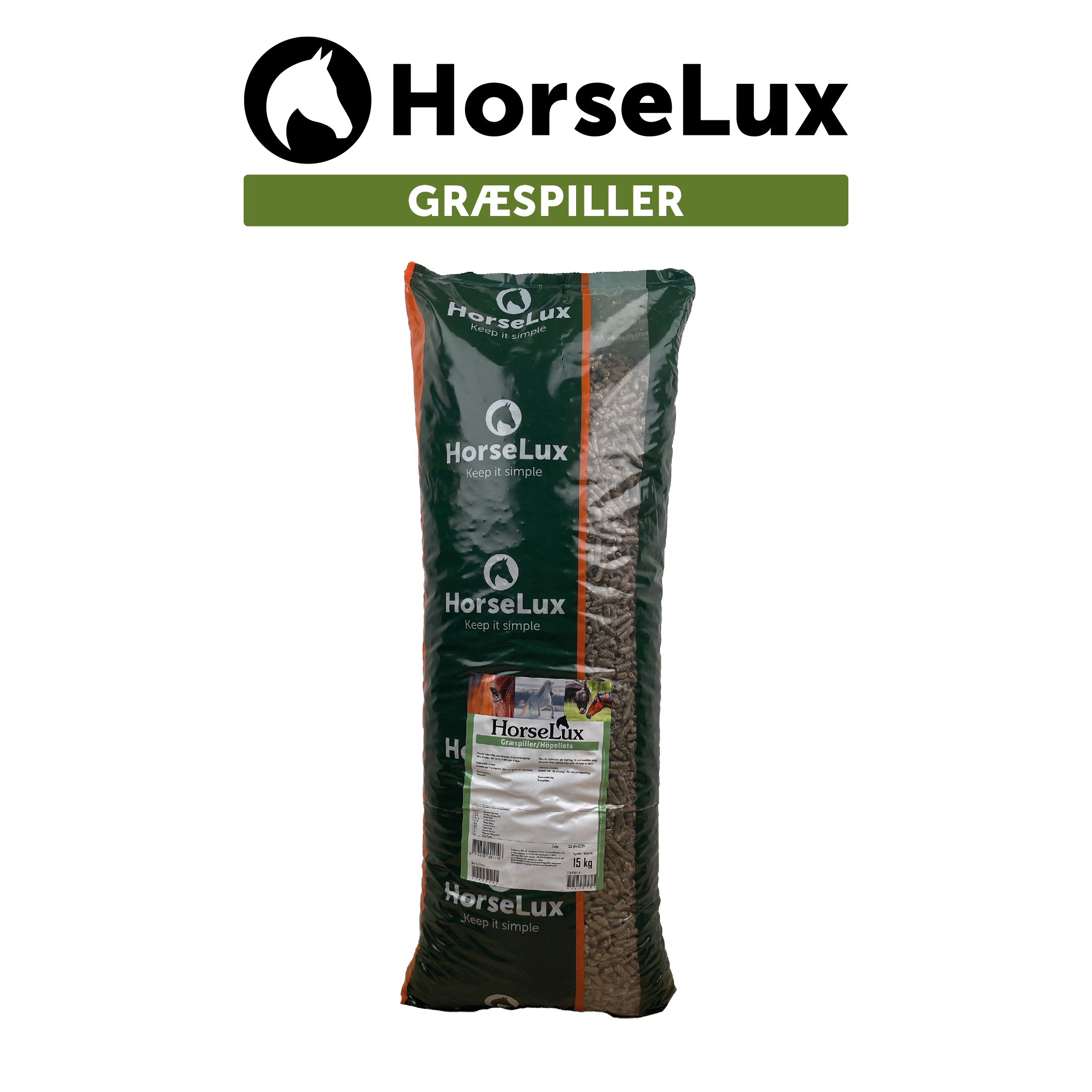 Græspiller 15 kg