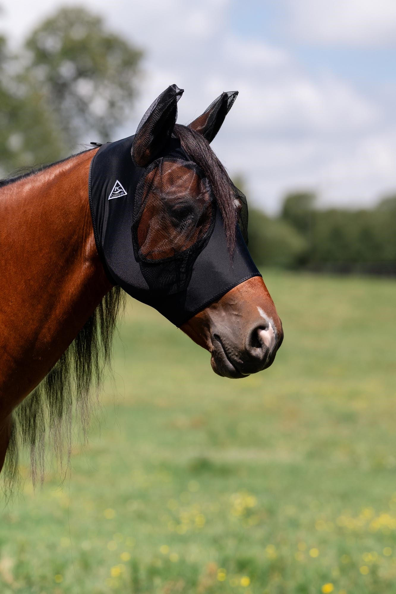 Comfort fit fluemaske