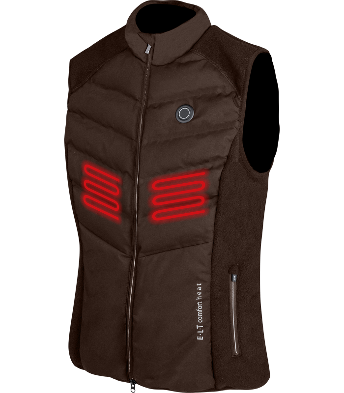 Comfort Heat vest espresso 