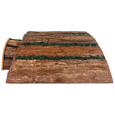 Pindsvinehus natur bark/mos