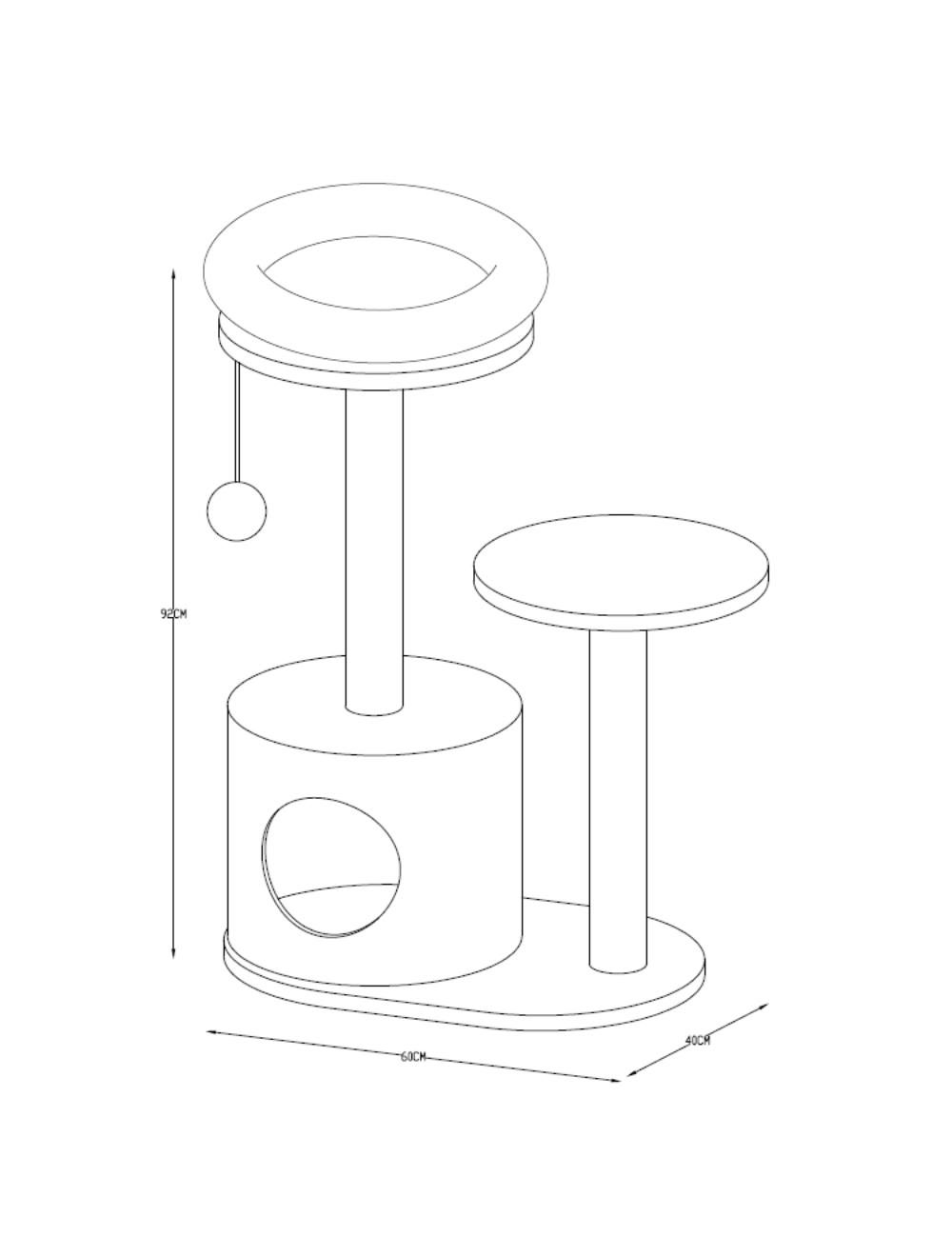 Kradsetræ Wildwood 3